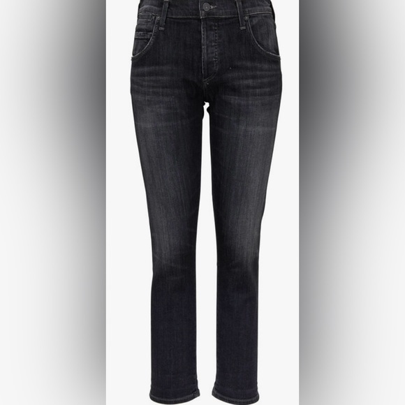 Citizens Of Humanity Pants - CITIZENS OF HUMANITY
Emerson Dark Gray Slim Fit Boyfriend Jean